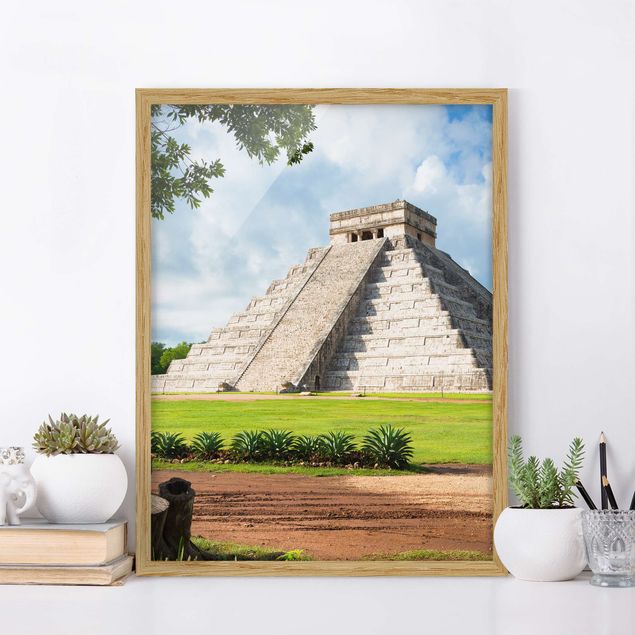Déco murale cuisine Pyramide d'El Castillo
