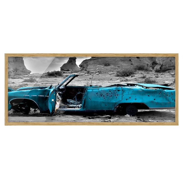 Tableaux voiture Turquoise Cadillac