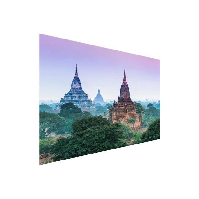 Tableau paysage Parc du temple de Bagan