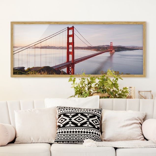 Tableaux moderne Golden Gate Bridge à San Francisco