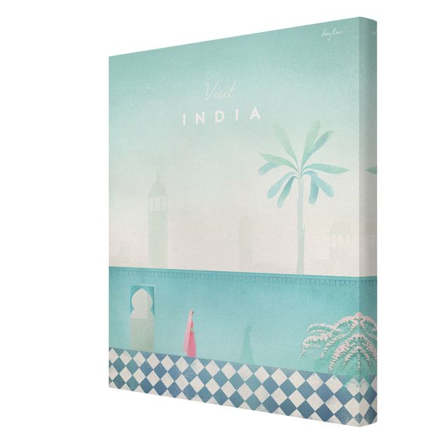Tableaux reproductions Poster de voyage - Inde