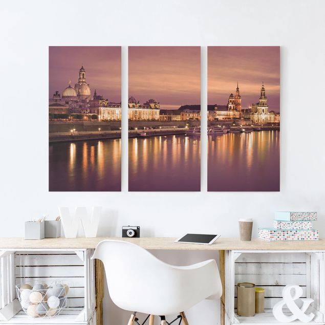 Tableaux sur toile Dresde Canaletto Dresden