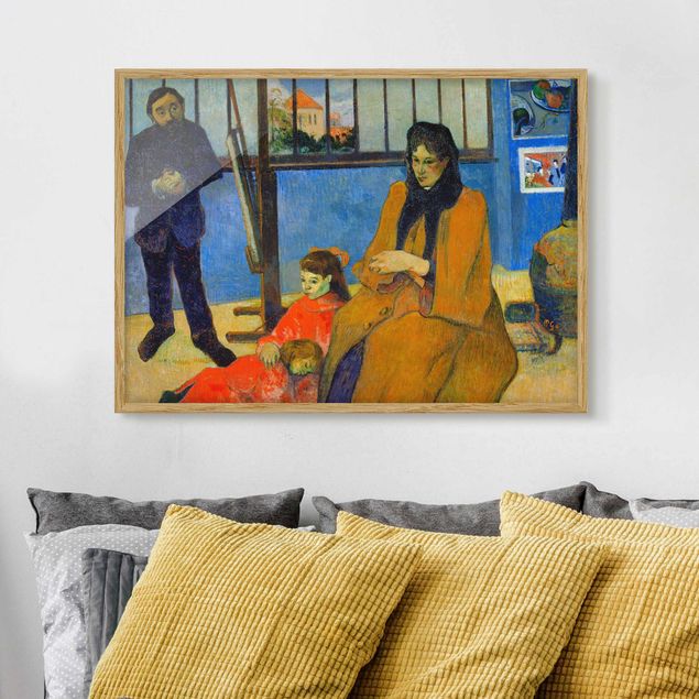 Déco murale cuisine Paul Gauguin - La famille Schuffenecker