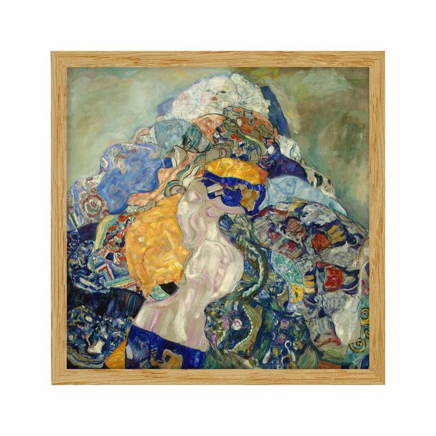 Tableau moderne Gustav Klimt - Bébé (berceau)