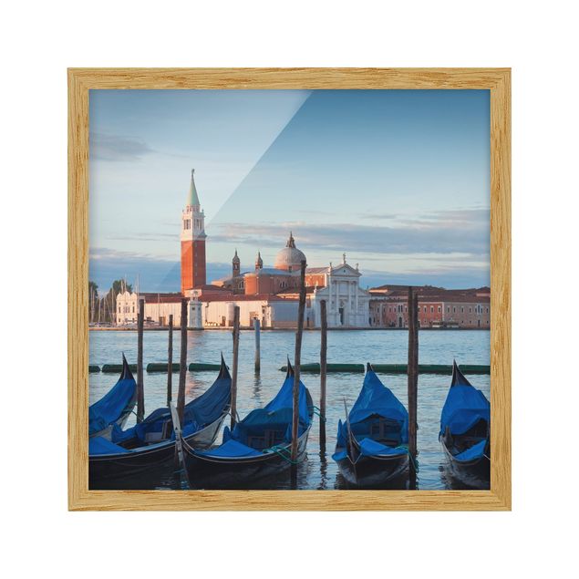 Tableau de ville San Giorgio à Venise