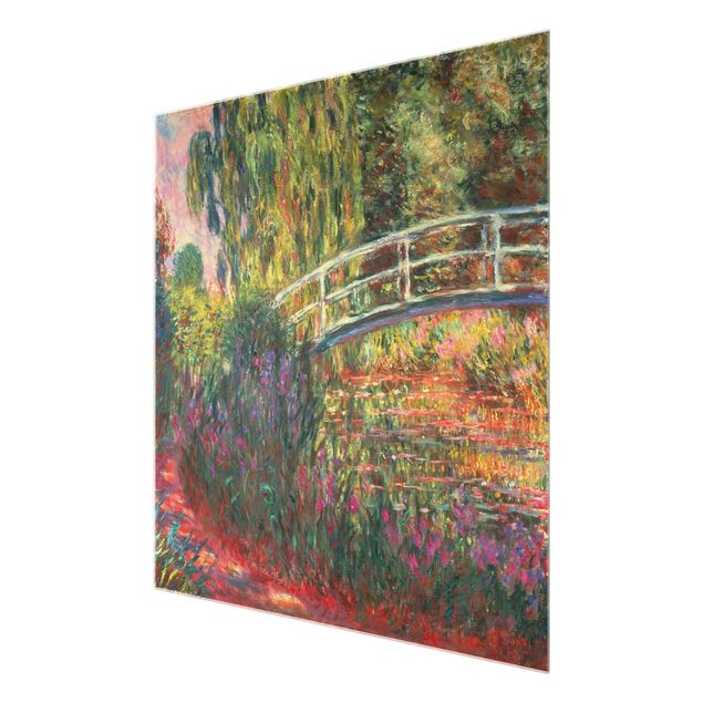 Tableau artistique Claude Monet - Pont japonais dans le jardin de Giverny