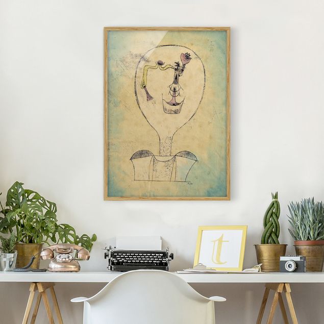 Tableaux moderne Paul Klee - Le bourgeon du sourire