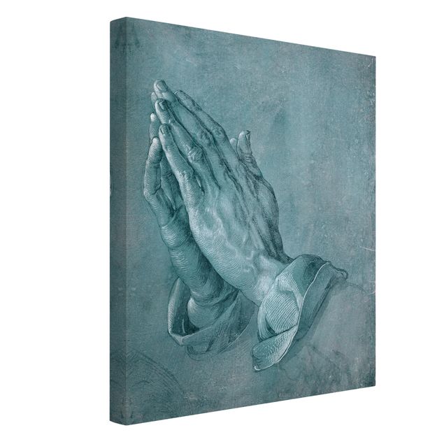 Tableau portrait Albrecht Dürer - Étude des mains en prière