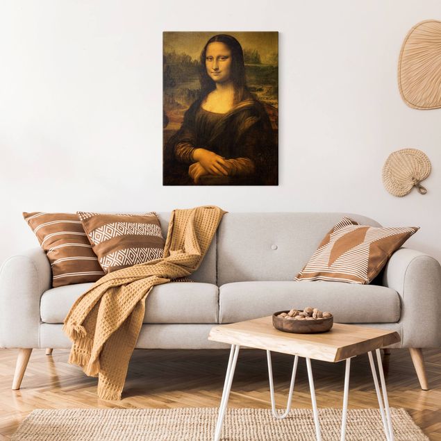 Tableau toile italie Leonardo da Vinci - La Joconde