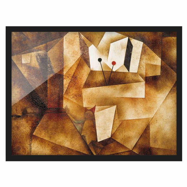 Tableau art abstrait Paul Klee - Orgue à timbales