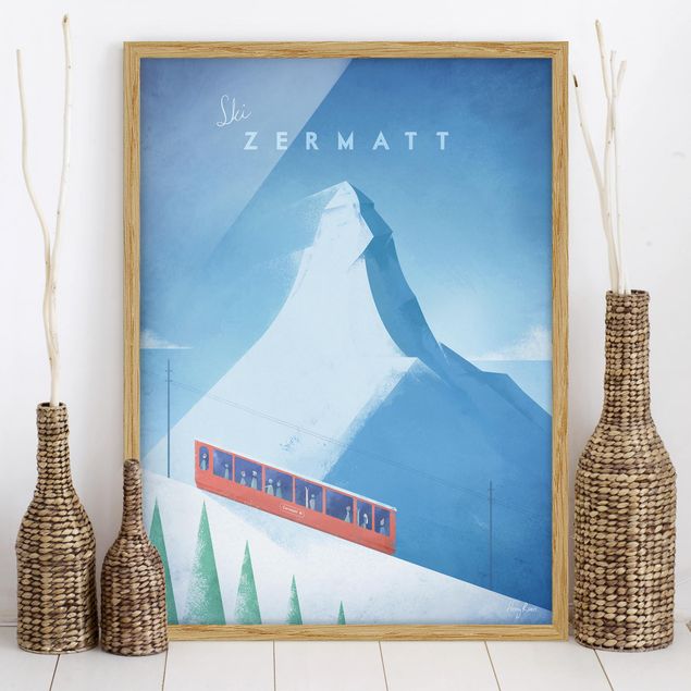 Décorations cuisine Poster de voyage - Zermatt