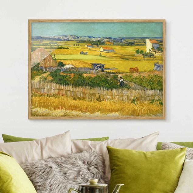 Tableau paysage Vincent Van Gogh - La moisson