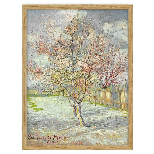 Tableaux arbres Vincent van Gogh - Pêchers en fleur