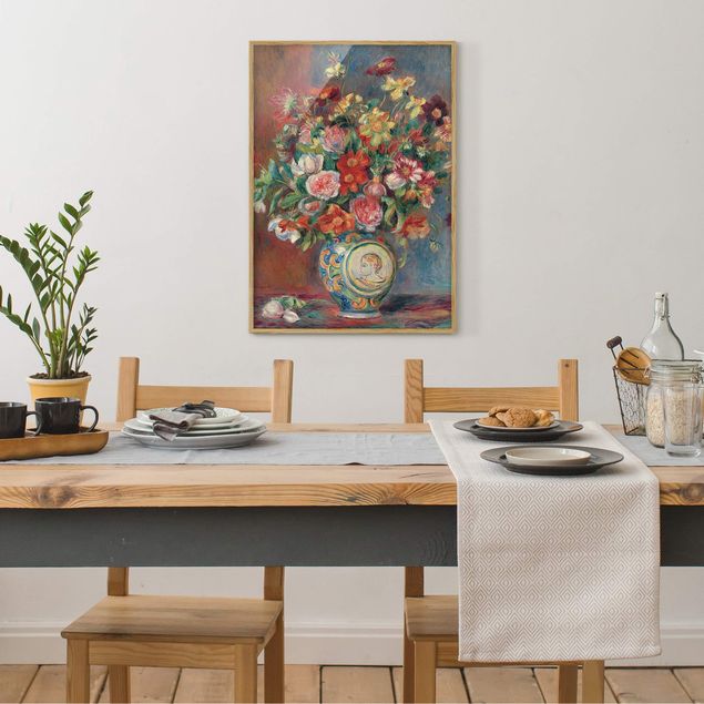 Tableaux Artistiques Auguste Renoir - Vase à fleurs