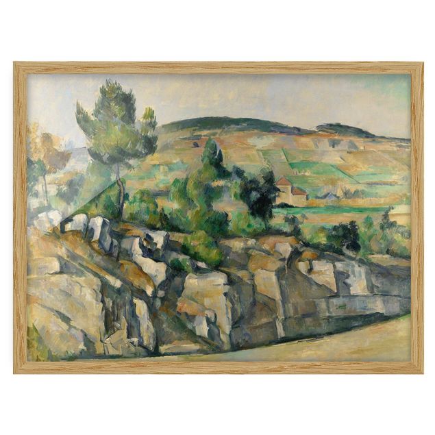 Courant artistique Postimpressionnisme Paul Cézanne - Colline en Provence