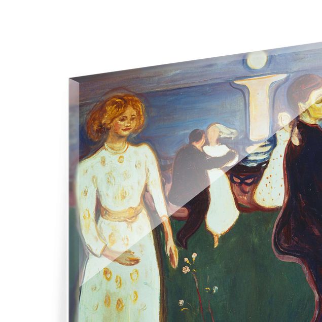 Tableau portraits Edvard Munch - La danse de la vie