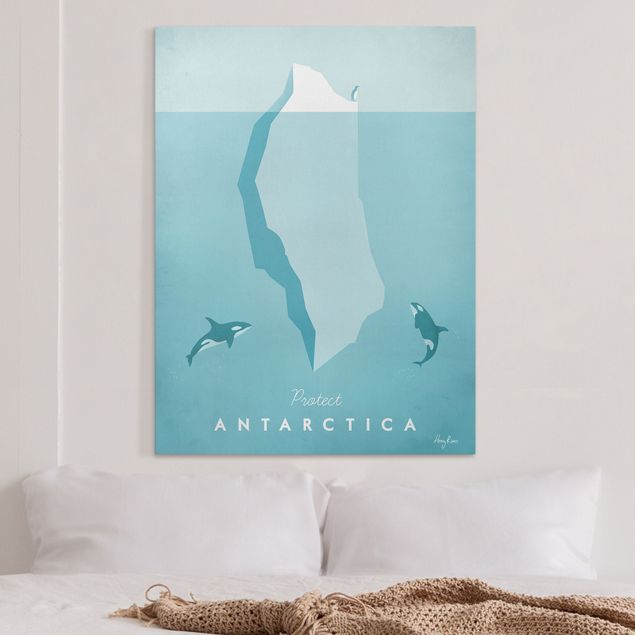 Déco murale cuisine Poster de voyage - Antarctique