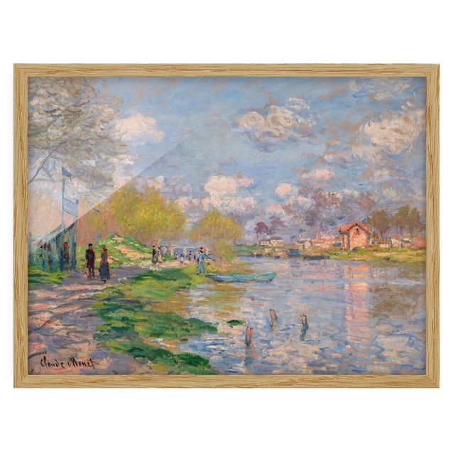Tableaux Artistiques Claude Monet - Printemps sur la Seine