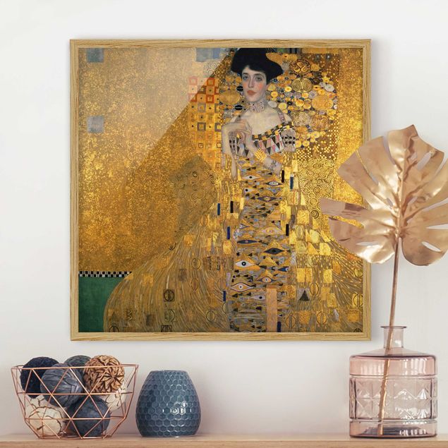 Déco murale cuisine Gustav Klimt - Portrait d'Adele Bloch-Bauer I