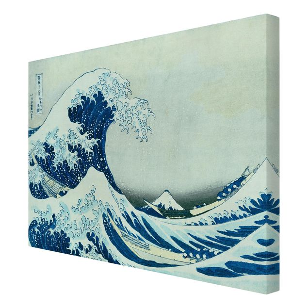 Tableaux moderne Katsushika Hokusai - La grande vague à Kanagawa