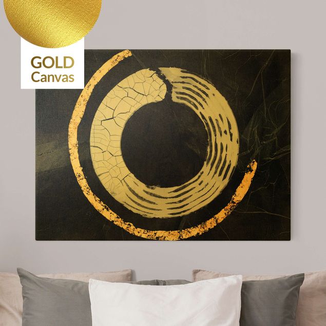 Tableau art abstrait Phylum Gold