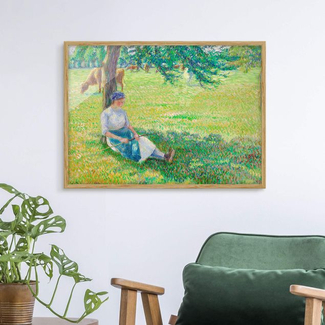 Tableaux paysage Camille Pissarro - Vachère, Eragny