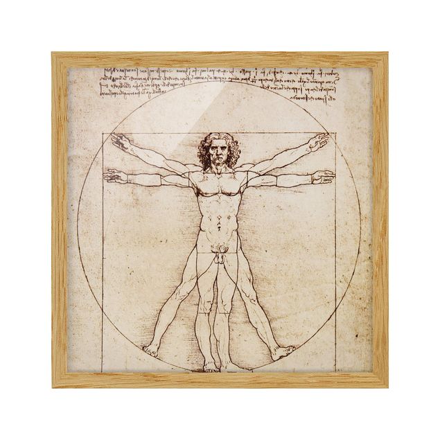 Tableau style vintage Da Vinci