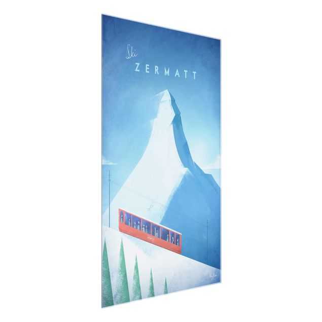 Tableau Suisse Poster de voyage - Zermatt
