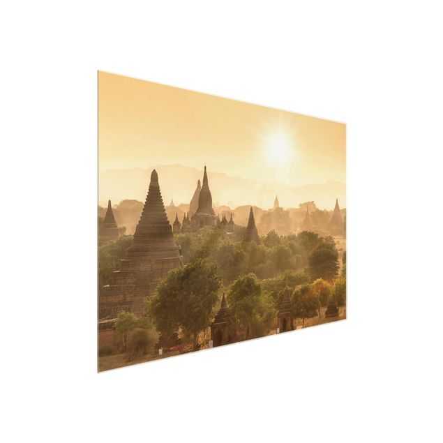 Tableaux paysage Coucher de soleil sur Bagan