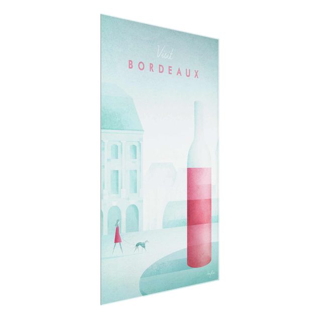 Tableau ville Poster de voyage - Bordeaux