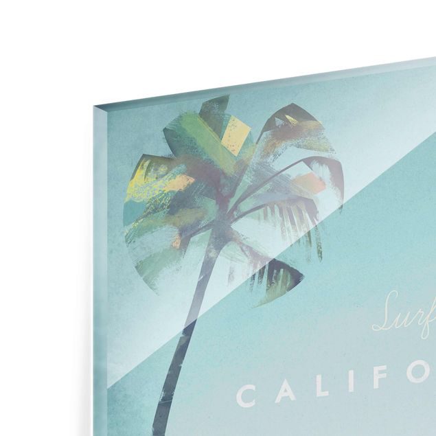 Tableaux reproductions Poster de voyage - Californie