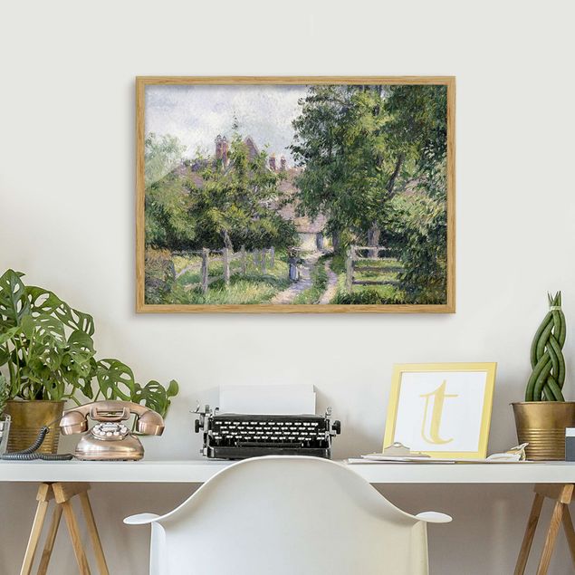 Tableau paysage Camille Pissarro - Saint-Martin près de Gisors