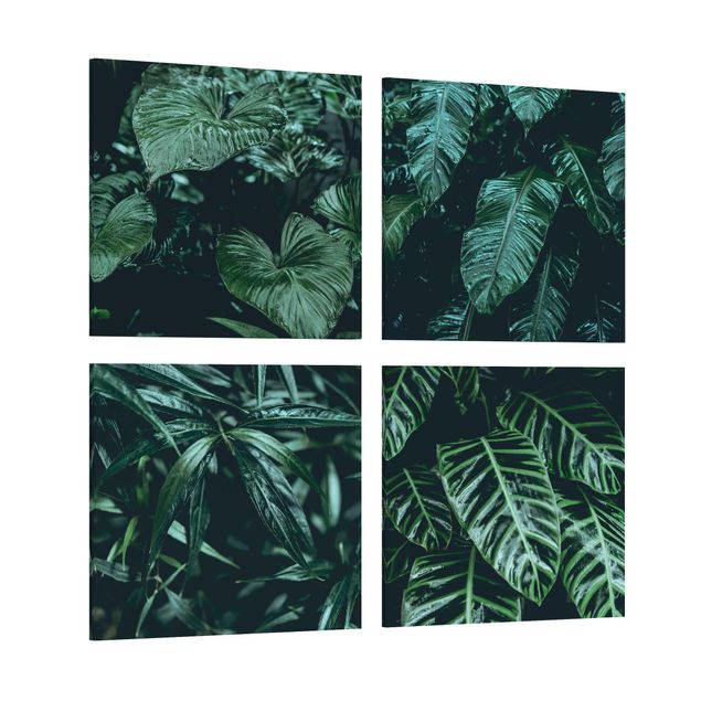Tableau vert Plantes Tropicales