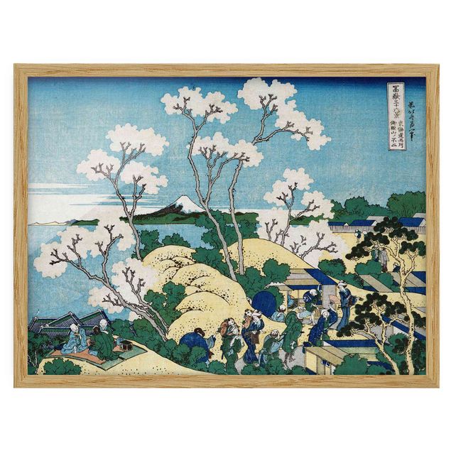 Tableaux encadrés paysage Katsushika Hokusai - Le Fuji de Gotenyama