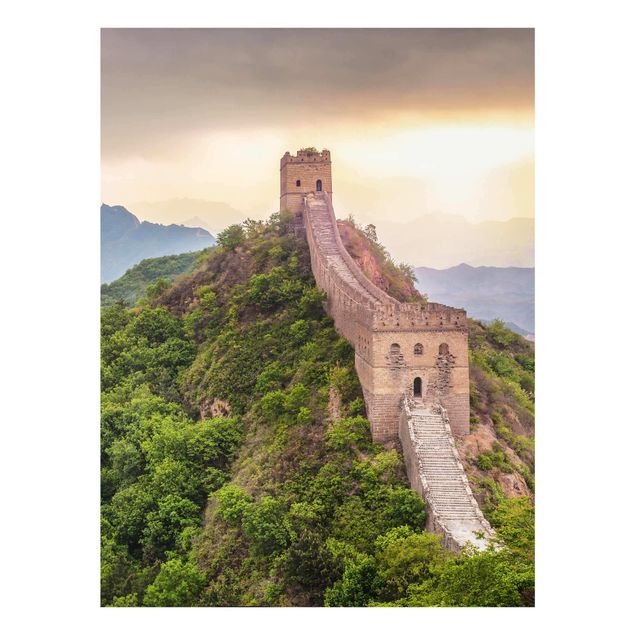 Tableau montagnes La muraille infinie de Chine