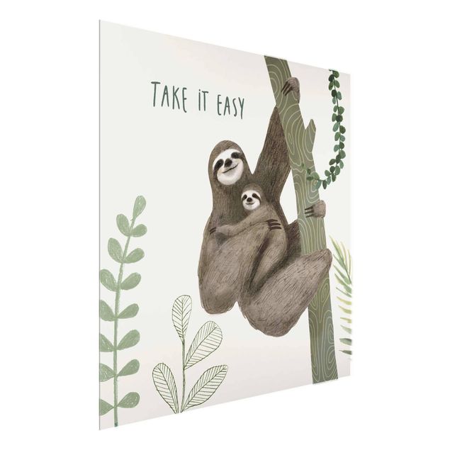 Tableaux animaux Sloth Sayings - Easy