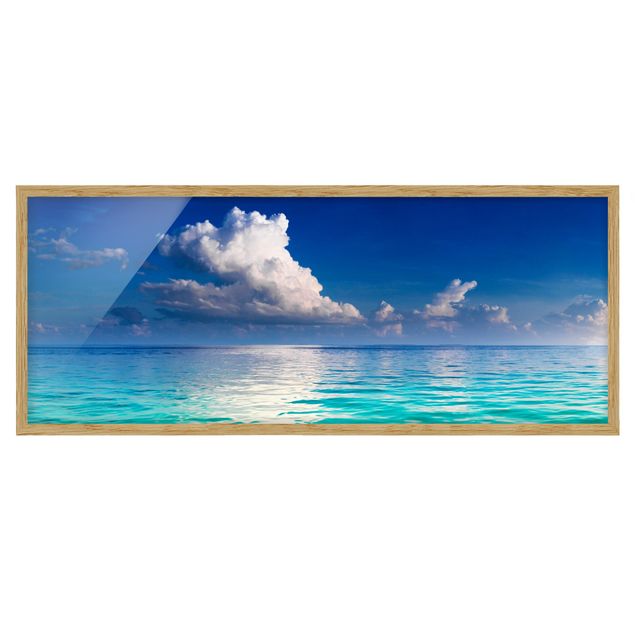 Tableau bord de mer Turquoise Lagoon