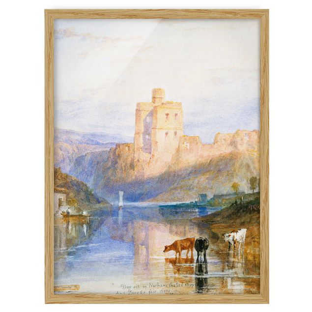 Tableaux Artistiques William Turner - Château de Norham