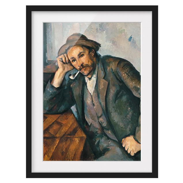Tableaux Artistiques Paul Cézanne - Le fumeur de pipe