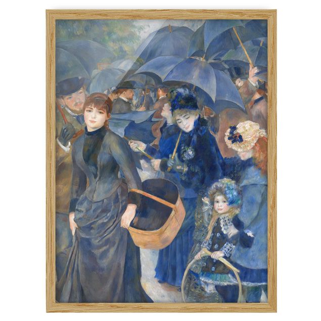 Tableau moderne Auguste Renoir - Parapluies