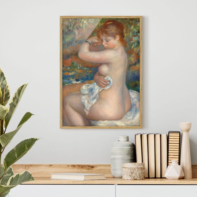 Tableaux Impressionnisme Auguste Renoir - Après le bain