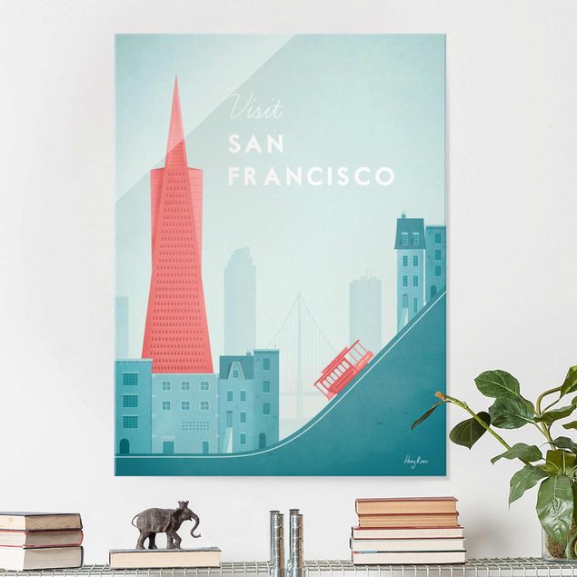 Déco mur cuisine Poster de voyage - San Francisco