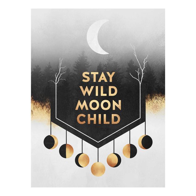 Tableaux modernes Stay Wild Moon Child