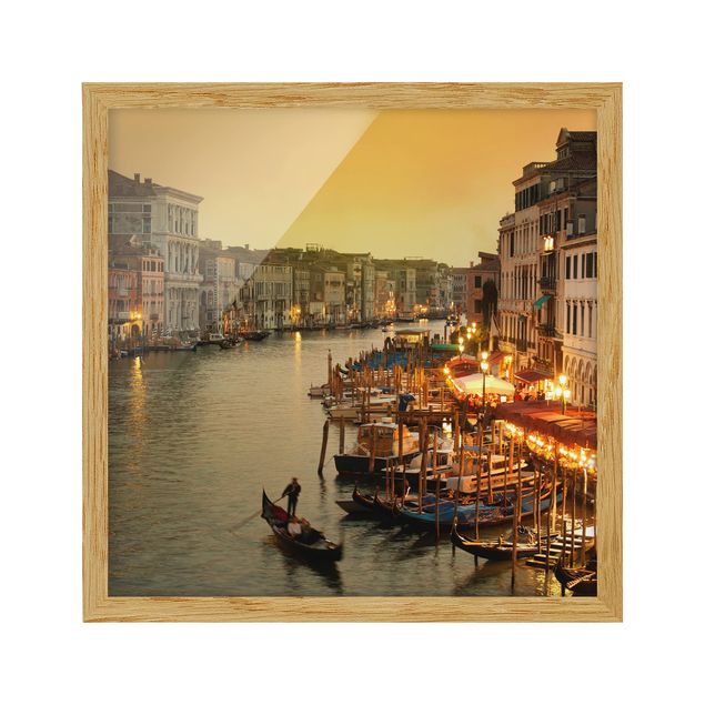 Tableau ville Grand Canal de Venise