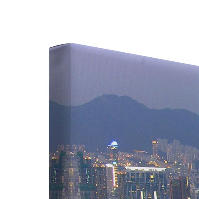 Toile murale Hong Kong Skyline