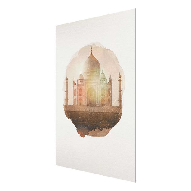 Tableaux Aquarelle - Taj Mahal