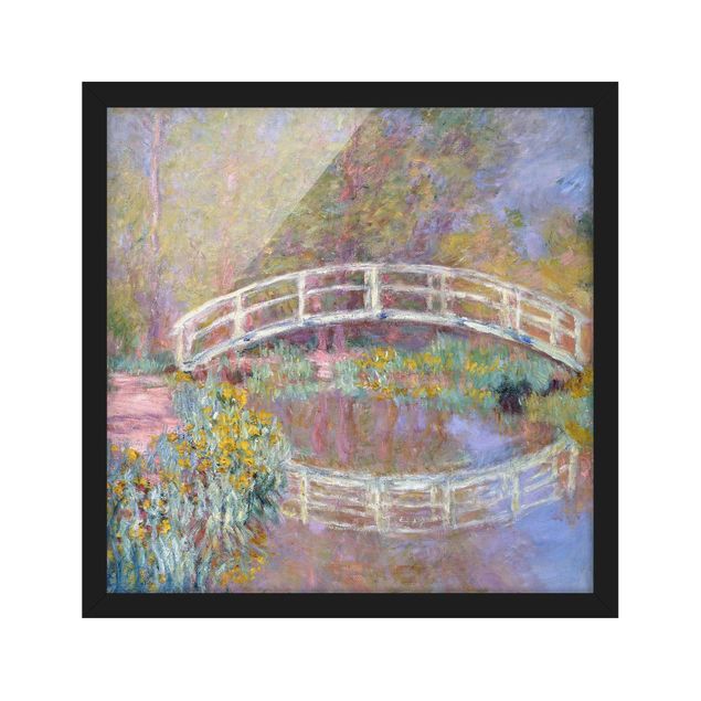 Décoration artistique Claude Monet - Pont du jardin de Monet