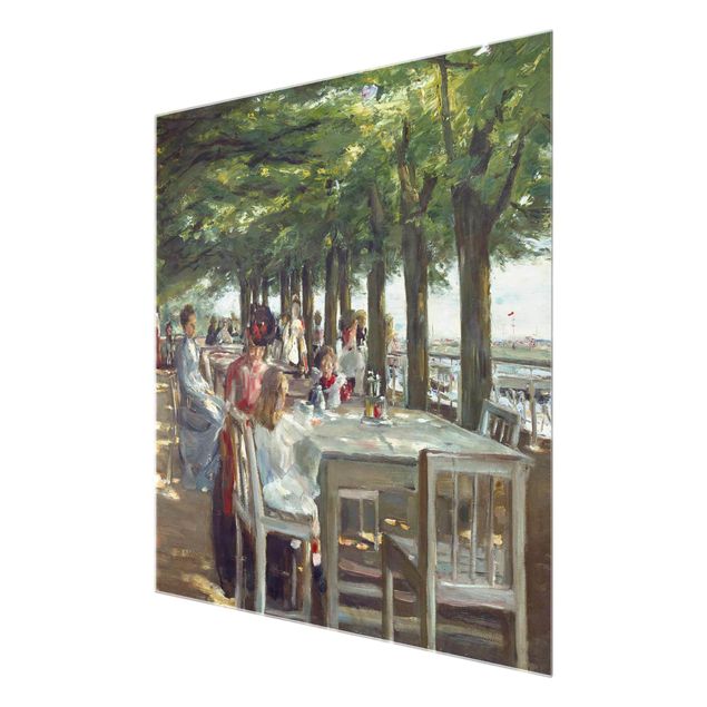 Tableaux Artistiques Max Liebermann - La terrasse du restaurant Jacob