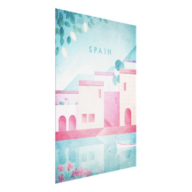 Tableau ville du monde Poster de voyage - Espagne