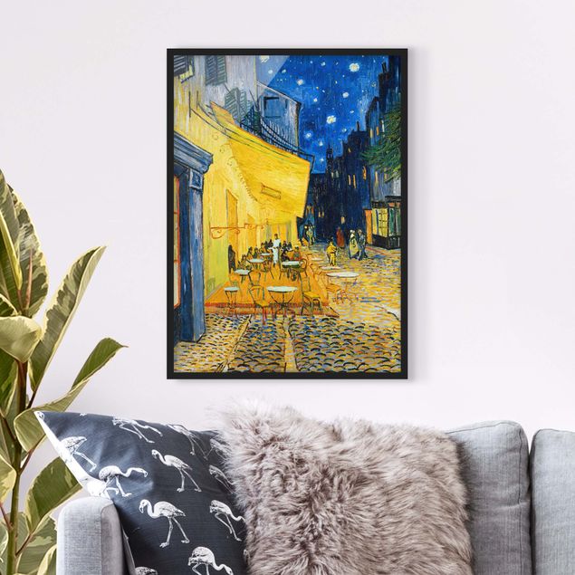 Poster encadré - Vincent van Gogh - Café Terrace at Night